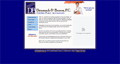 Desktop Screenshot of denmarkbrowncpa.com